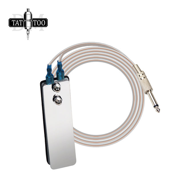 Mini Tattoo Foot Switch Stainless Steel Tattoo Foot Pedal Controller Power Supply Machine Clip Cord Tattoo Accessories Mini Tattoo Foot Switch Stainless Steel Tattoo Foot Pedal Controller Power Supply Machine Clip Cord Tattoo Accessories